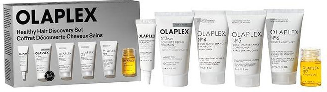 Olaplex Healthy Hair Discovery 여행용 세트: Nº. 4 5 0.5 6 7 세트 | 클렌징 수분 공급 파손 감소 광택 및 부드러움 향상 |, Healthy Hair Discovery Set (V2
