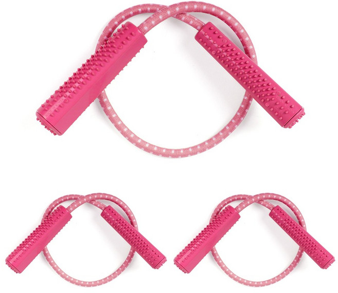 에코리즈 스트레칭 로프 3개, 핑크 3개