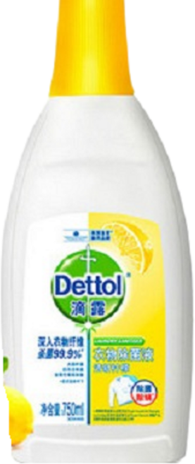 Dettol 滴露 衣物除菌劑 清新檸檬, 1個, 750ml