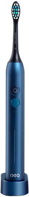 【nubia】neo智慧聲波電動牙刷 3種模式 IPX8級防水 30天長效續航 無線充電, -, 藍色, 1支