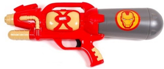 릴팡 마블 아이언맨 아머 대용량 물총 MV0222, 혼합색상, 1개
