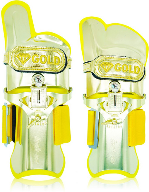 락온 골드에디션 최고급형 프리미엄 볼링아대 손목아대, G-02(골드_몽구스형_오른손)