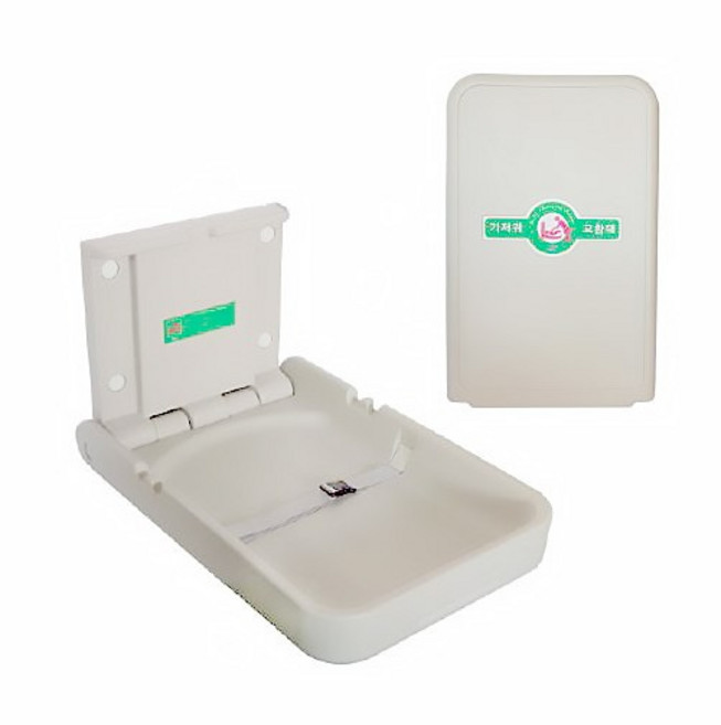 기저귀 교환대 거치대 / 화장실 준공용, 세로형, 1개