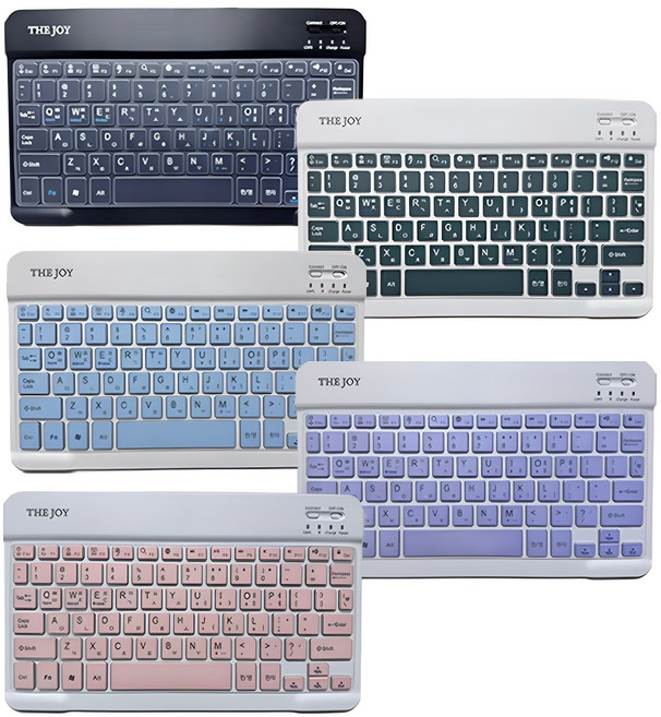 갤럭시탭 아이패드 레노버 엘지 지패드 울트라 샤오신 샤오미 미패드 아이뮤즈 태클라스트 디클 포유디지탈 뮤패드 엠피지오 태블릿 휴대폰 호환 블루투스 무선 키보드+키스킨 아이친구, 10인치, 소다