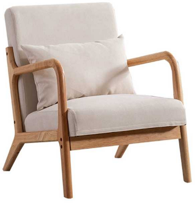 카페 낮은 의자 휴식 라운지 독서 호텔 회백색 거실, 1개, 5. 연그레이1인용린넨+쿠션-탈부착세탁가능