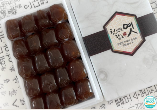 담은청 배 도라지 40알 100% 국내산 조청으로 만든 엿, 1개, 450g