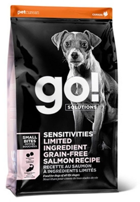 고솔루션 LID 레시피 스몰브리드 강아지 사료 연어, 뼈/관절강화, 2.72kg, 2개