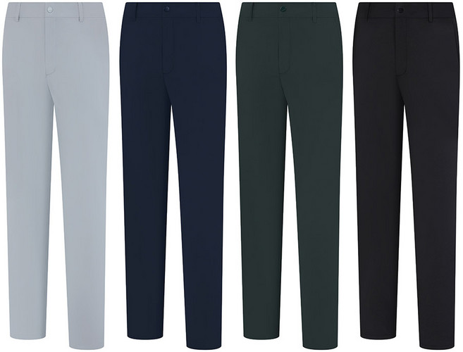 콜핑 남성 하이쿨 냉감 스트레치 기본 일자 바지