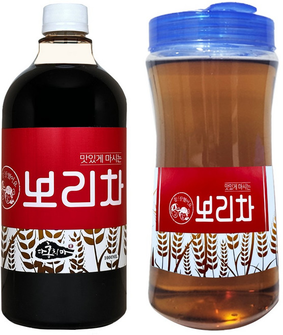 홍치마 대용량 국산 보리차 원액 액상 100%볶은보리 농축액 건강차 1000ml 다홍치마, 1L, 1개입, 1개