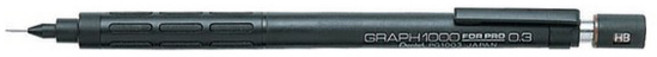 펜텔 그래프1000 샤프, PG1013 (0.3mm)