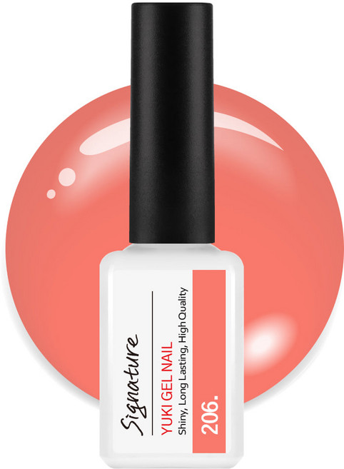 유키 시그니처 컬러젤 7g 1호~310호, 1개, 유키 시그니처 206호 벚꽃무드