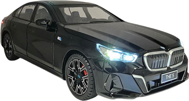 BMW5시리즈 미니카 BMW530i 1:24다이캐스트 미니카, 1개, 블랙