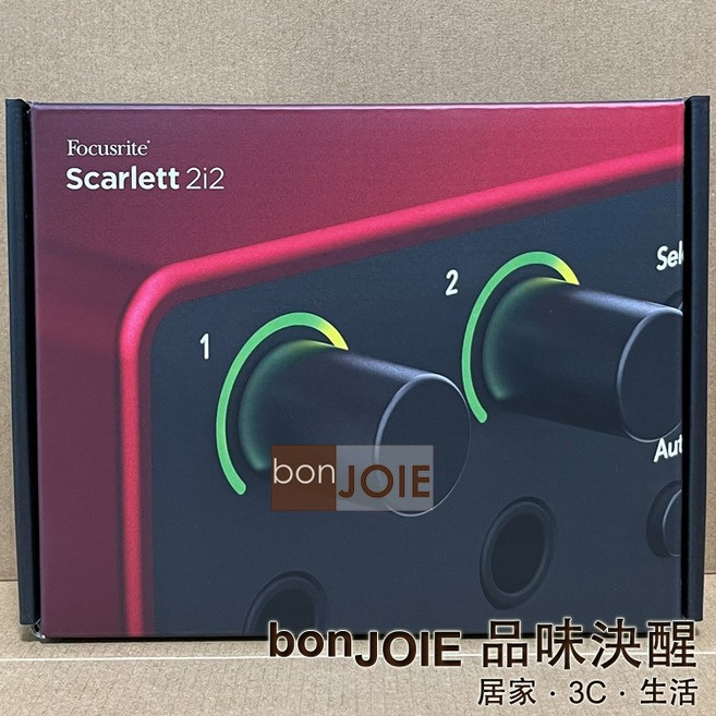 Focusrite Scarlett 2i2 第四代 USB 錄音介面