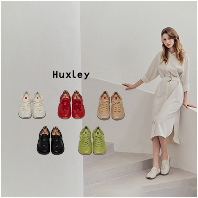 [헉슬리(잡화)] 양가죽 롤링 스니커즈