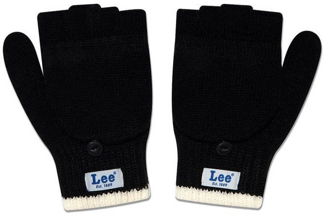 LEE 키즈 니트장갑 블랙 LK2504GV02BK