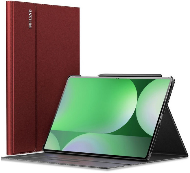 비스비 갤럭시탭 S10울트라 S9울트라 S8울트라 케이스/10단각도조절 S펜수납충전동시에, 미드나이트 그린