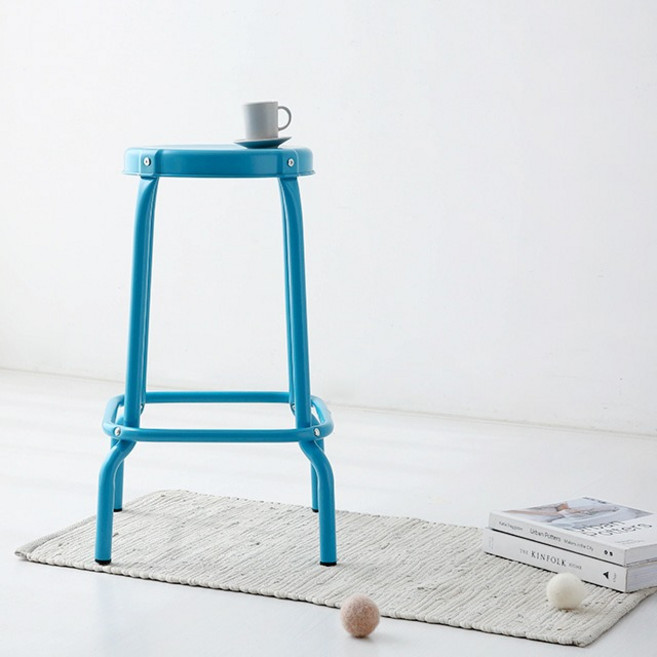 마켓비 롬비 바스툴 KS1056ST/2, 블루, 1개