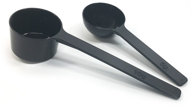 하니 원두커피스푼(2p) 5g 10g 커피수저 계량스푼, 1세트