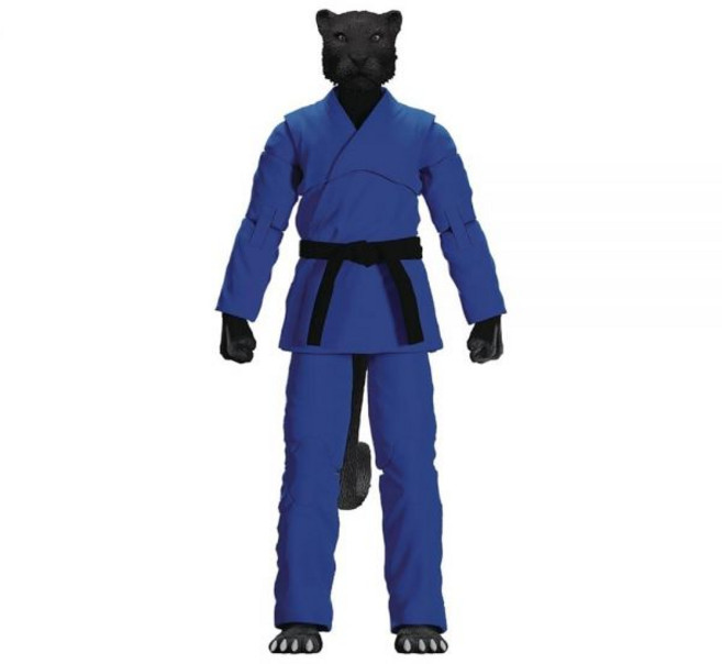 미국출고 평점4.5+ 236097 Icon Heroes Zoo Jitsu Fighters: Paulo the Panther (Blue Gi) 15.2cm(6인치) 액션 피규어