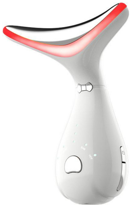 彩光美頸儀 頸部按摩儀 提拉緊緻 頸部美容儀, 白色