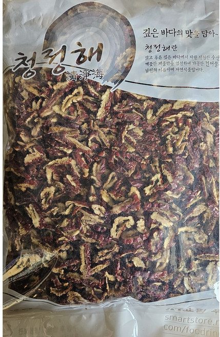 청정해 대추채 1kg(원산지:국내산), 2개, 1kg