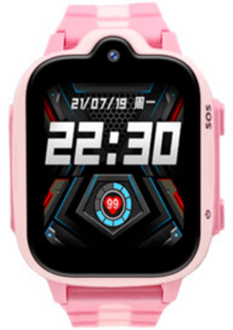 全新 智慧 Baby 4G防水視訊兒童智慧手錶 LINE通訊 翻譯, A66S LITE粉(簡中/無APP),標配加購1A頭