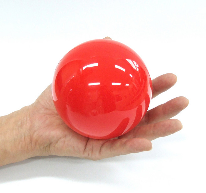 불투명빨강 PP 10cm 20개입 추첨행사 둥근 캡슐 뽑기