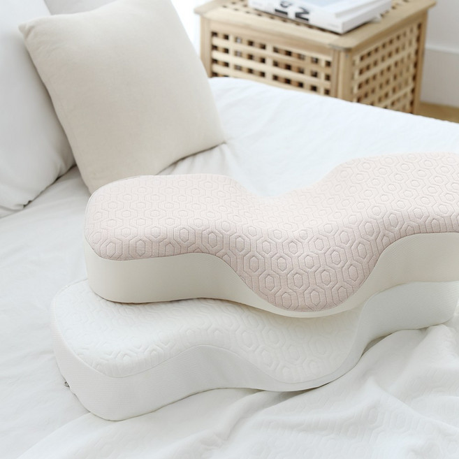 베네폼 메모리폼 듀얼 플러스 모달 삼중직 베개, 아이보리, 1개