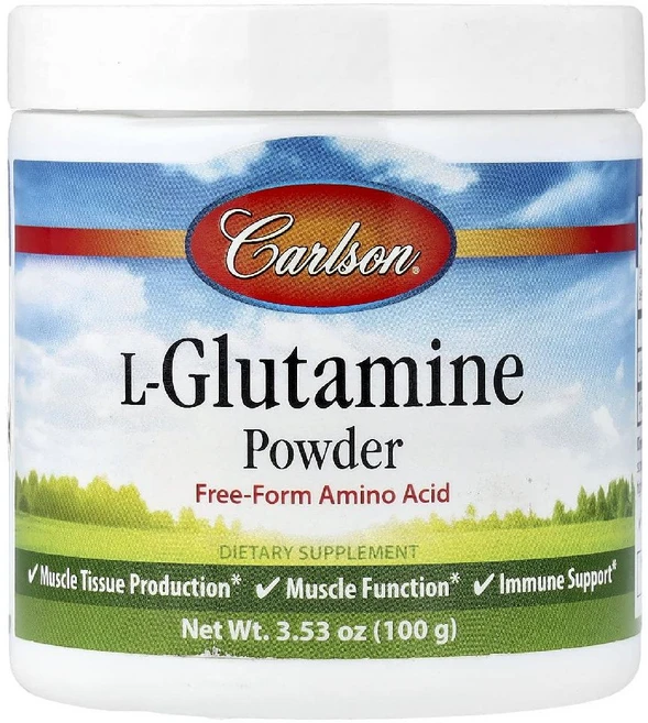 칼슨 글루타민 L글루타민 L-Glutamine 스포츠 헬스 가루 분말 파우더 100g - 쿠팡