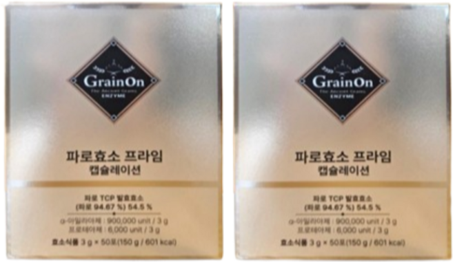 그레인온 파로효소 프라임 캡슐레이션 50포 2개, 1개, 1정
