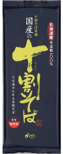 일본 야마모토 카지노 100% 메밀 소바 200g 10팩 522956, 10개