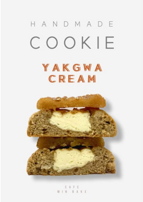 민베이크 수제쿠키 약과크림치즈쿠키 [원산지:국산(경기도 안성시)], 70g, 1개