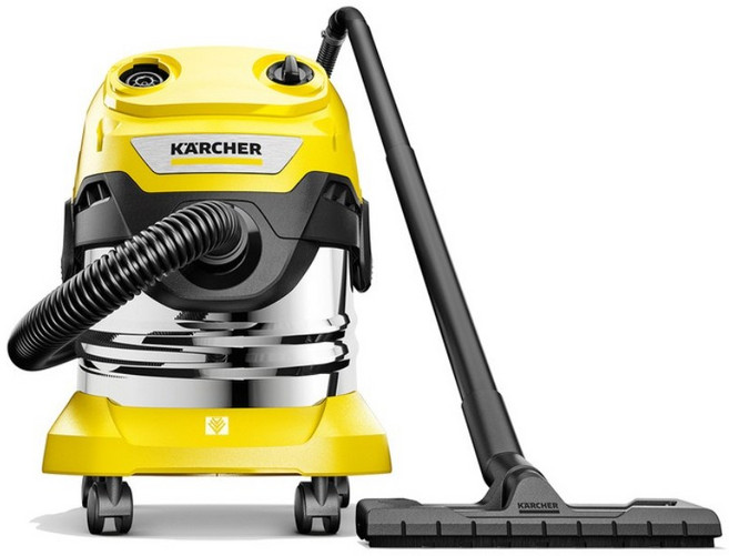 25년형 카처 WD4 V 건습식 업소용 산업용 진공청소기 20L 블로우 기능, 카처 WD4V