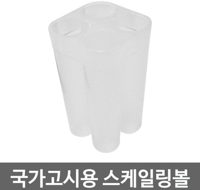 헤어국가고시용 스케일링볼 (4구), 1개