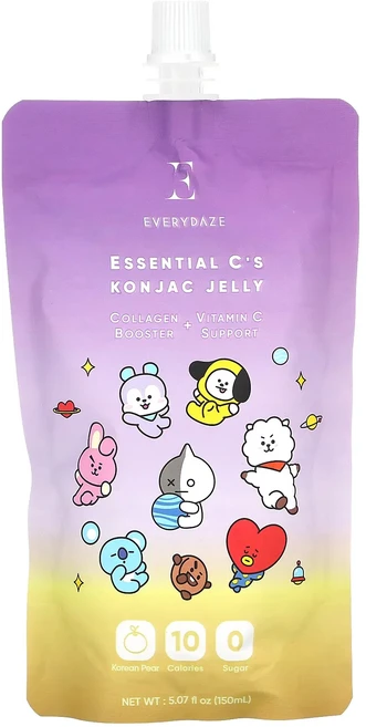 몸관리하세요 겨울입니다 Everydaze 에센셜 C 곤약 젤리 한국 배 150ml(5.07fl oz) 특별관리진행, Everydaze에센셜C곤약젤리한국배150ml507fl, 1, 150ml - 쿠팡