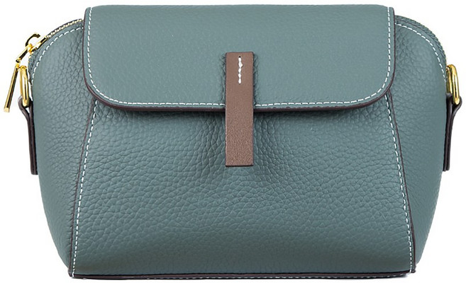 【MYMY】荔枝紋牛皮小包 (側背/肩揹/拉鍊層/多色/真皮)