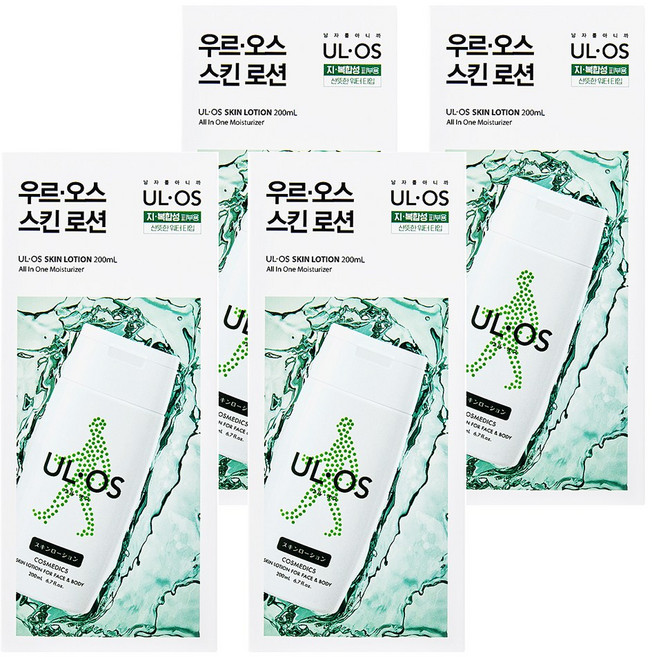 우르오스 올인원 모이스처라이저 스킨로션 지복합성, 200ml, 1개