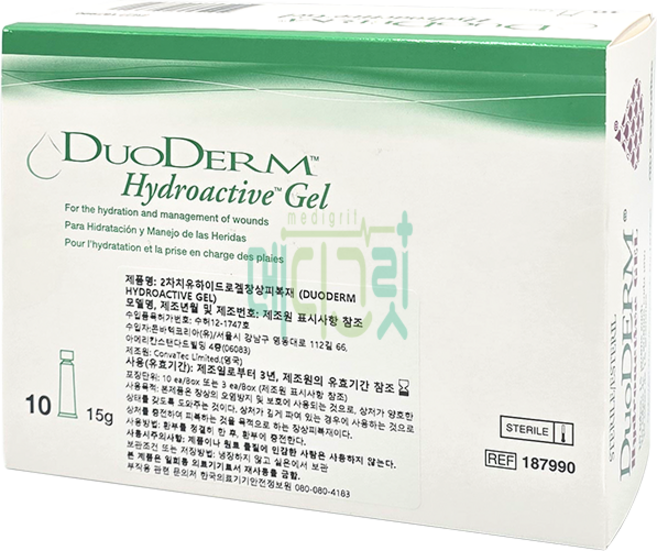 콘바텍 듀오덤겔 15g 1개입 / DueDerm Gel 듀오덤젤, 1개