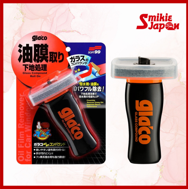 소프트99 글라코 글라스 컴파운드 롤온 100ml 유리 클리너 1개