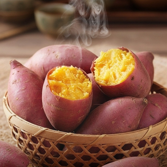 찐신선 해남 밤고구마, 1개, 밤고구마 중상 5kg