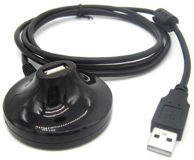 單口USB2.0桌面延長線 1.5公尺