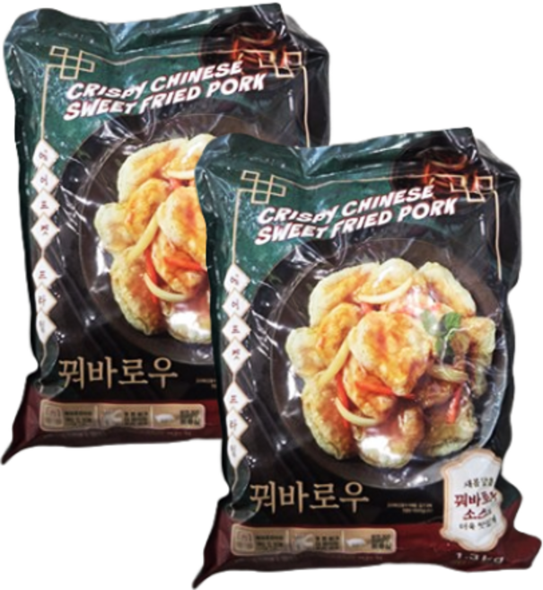 트레이더스 냉동 꿔바로우, 2개, 1.3kg