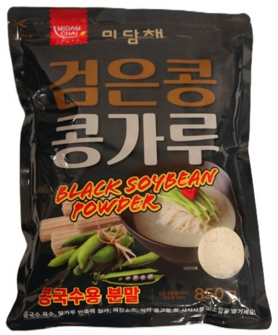 미담채 검은콩 콩가루 콩국수용분말850g 1개, 850g