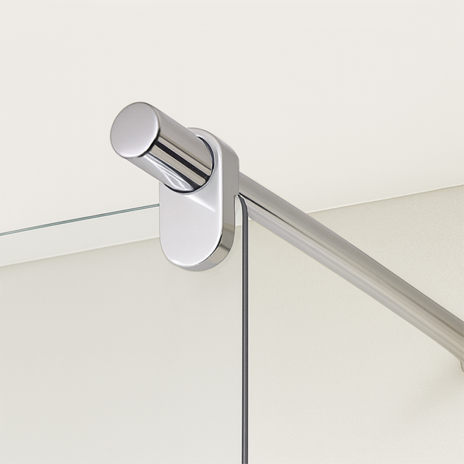 국산 샤워부스봉세트 고급형 스텐봉 샤워부스지지대 샤워봉 픽싱바, 1세트, 실버