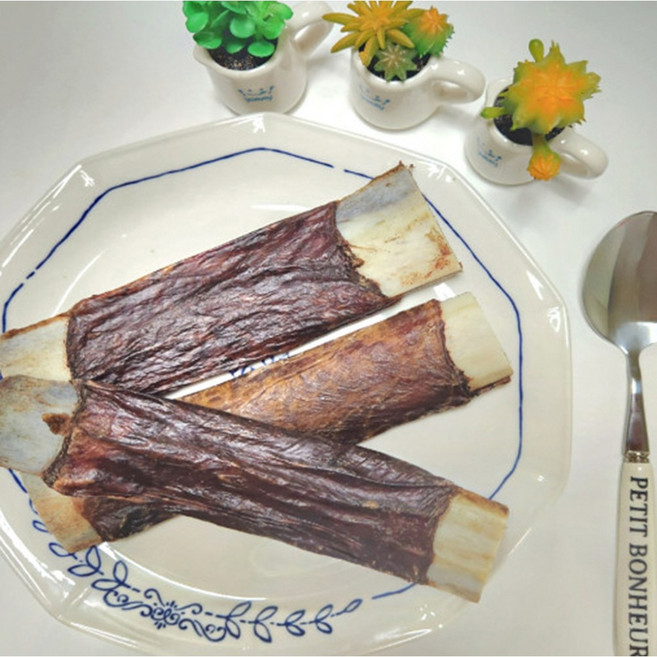 펫브라더 강아지 수제간식 국내산 애견간식 프리미엄 한우 통갈비 1P, 1개