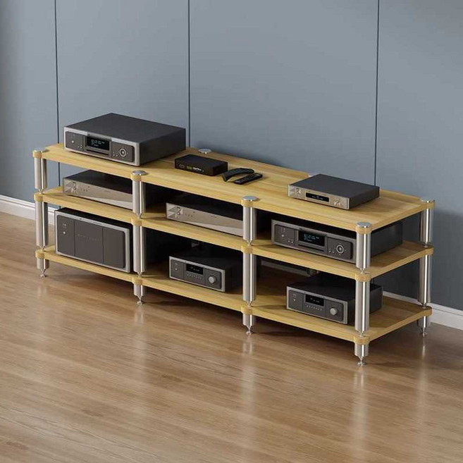 오디오장 오디오 랙 장식장 렉 원목 거실장 선반 스피커, 3단 3칸(색상고객센터문의), 3단 3칸(색상고객센터문의)