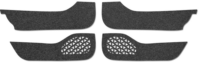 더뉴팰리세이드(2022) 전용 스크래치 방지커버, 도어커버 (2열 엠블럼 무), 현대