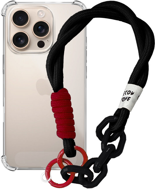 더조은셀러 보야지 로프체인 길이조절 손목 스트랩 케이스 여행용 도난 분실방지