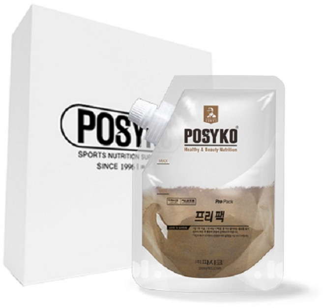 파시코 프리팩(40gx20팩800g)-할인- 엄선한 재료사용 운동전 섭취 빠르게운동에너지로 전환 지친근육 힘찬운동에 도움, 40g, 20개