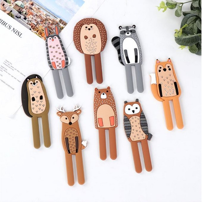 현관 마스크자석 냉장고 후크 주방 고리, 사슴, 1개